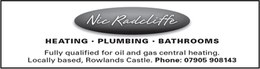 Nic Radcliffe - Heating, Plumbing, Bathrooms